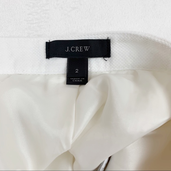 J Crew striped lace pleated skater skirt - Picture 7 of 9